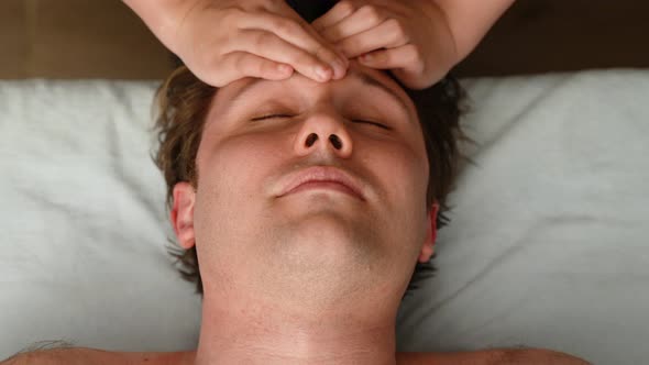 Massage for headache and neck pain.
