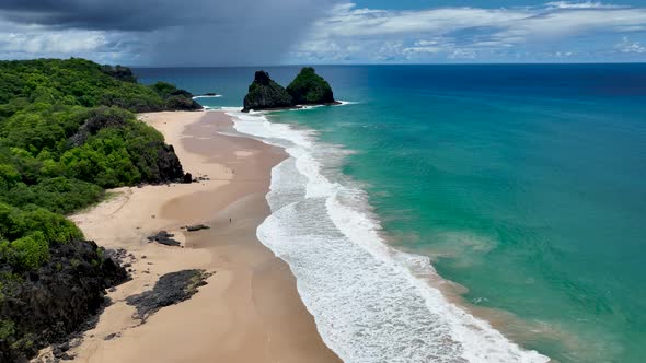 Archilepago of Fernando de Noronha islands at Pernambuco state Brazil.