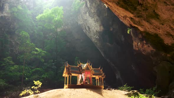 Khuha Kharuehat Pavilion, Built for King Chulalongkorn (Rama V) in Phraya Nakhon Cave, Symbol of