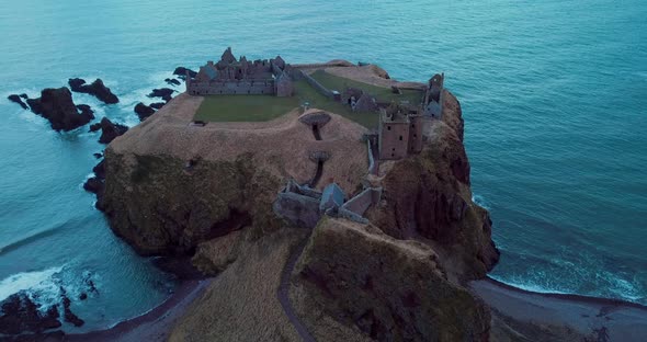 Donator Castle In Scotland