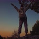 Raising Arms On Cliff - VideoHive Item for Sale
