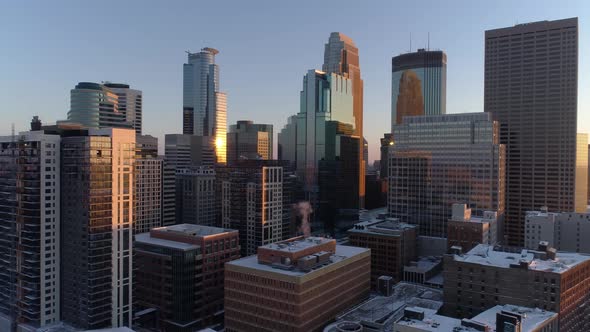 Minneapolis at Golden Hour