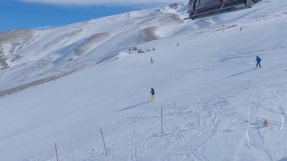 Ski Resort and Ski Lift