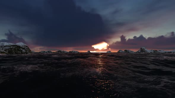 Sunset Ocean