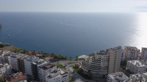 Beautiful Sea View and Apartment Buildings