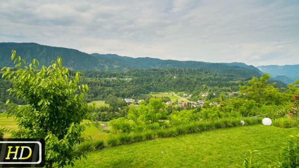 Summer Slovenian Landscape