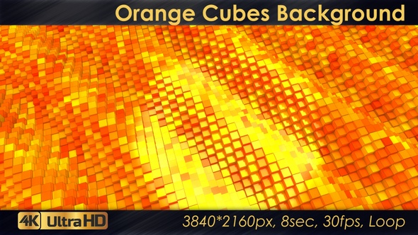 Orange Cubes