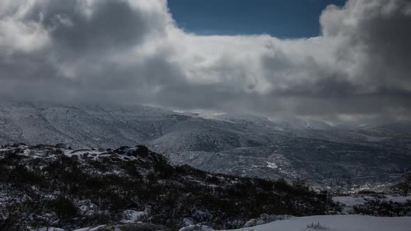 Portugal mountains snow peaks ski