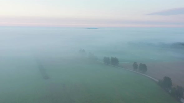 Flight Above Fog