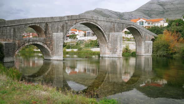 Old Historical Landmark Bridge in Trebinje Bosnia