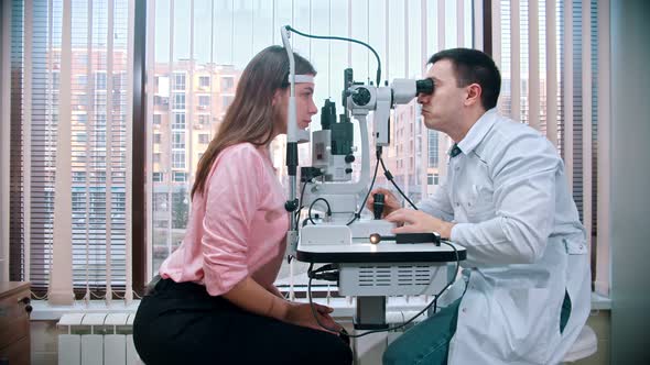 Ophthalmologist treatment