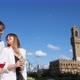Young couple holding cocktails and kissing, Florence, Tuscany, Italy - VideoHive Item for Sale
