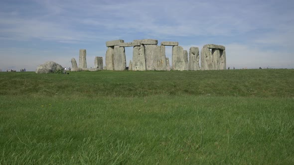 The famous Stonehenge in Wiltshire