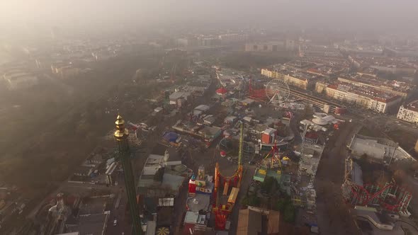 Aerial of Prater