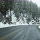 Driving on mountain road in winter - VideoHive Item for Sale