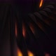 Orange Lights Black Abstract Background 4K - VideoHive Item for Sale