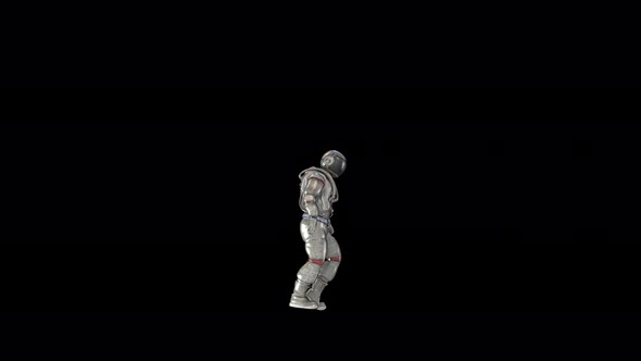 Astronaut Moonwalk