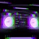 Retro Cyberpunk Radio Player | Seamless VJ Loop - VideoHive Item for Sale