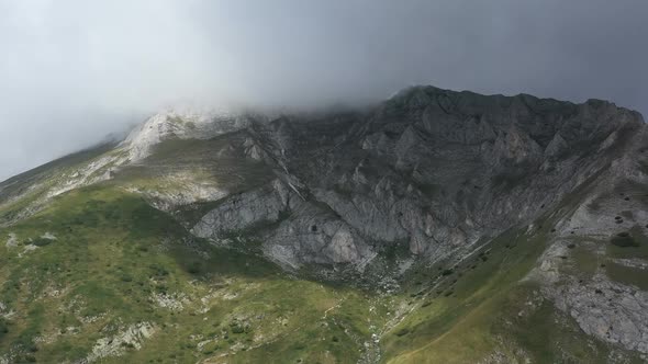 Aerial View On Vihren Peak In Pirin Mountains 1