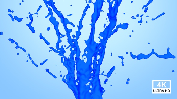 Blue Paint Splash alt