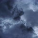 dark rainy cloud moving fast, time-lapse - VideoHive Item for Sale