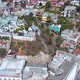 Funicular to the hill, Baburizza Palace (Valparaiso, Chile) aerial view - VideoHive Item for Sale