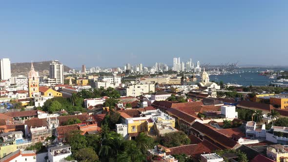 Old City in Cartagena Colombia