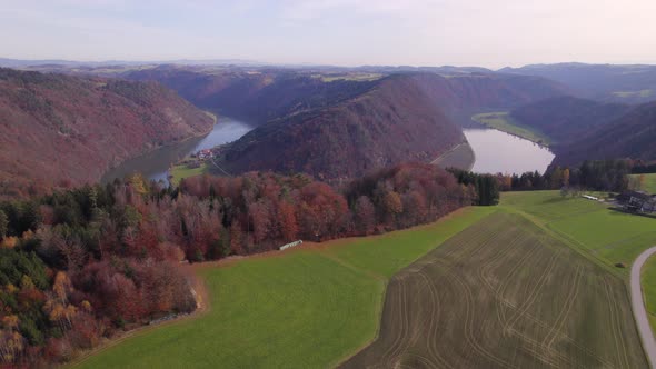 The Danube Loop and Loop of Schlogen A Huge Meander in the Famous River