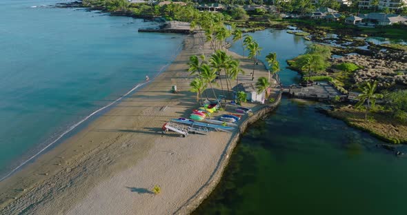 Big Island Bay Aerial