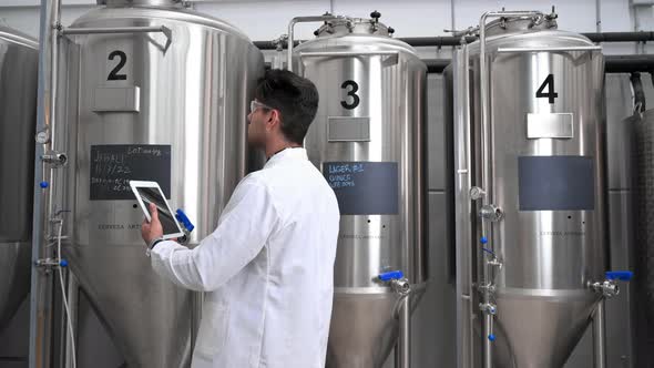 Work in Modern Brewery Data Collection and Production Monitoring