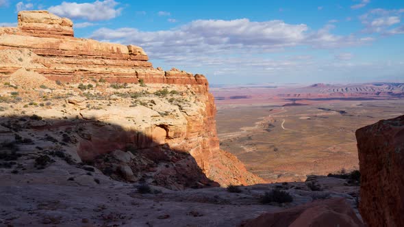 Desert Rock Formations Time Lapse