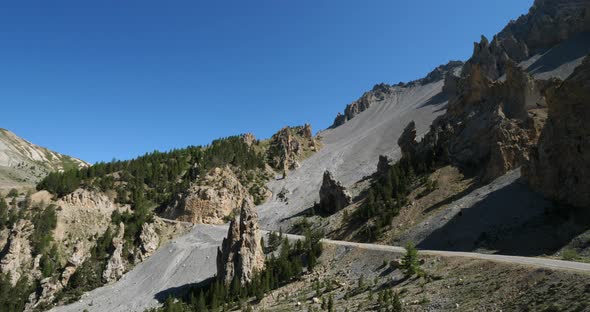 The Izoard pass, the Casse deserte, Queyras range, Hautes Alpes, France