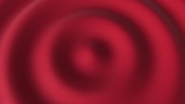 Moving Circles on Fabric Looped Abstract Digital Animation