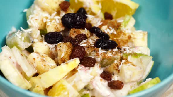 Fruit Salad in Bowl