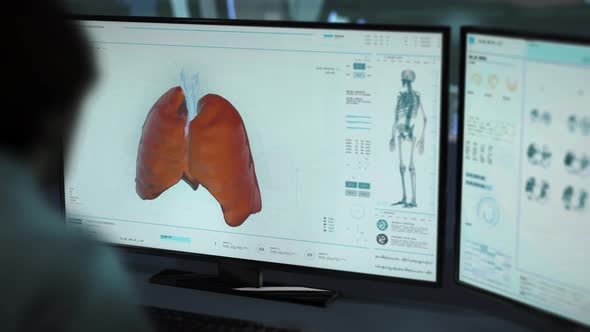 Digital lung examination system deals with the detailed analysis of the organ