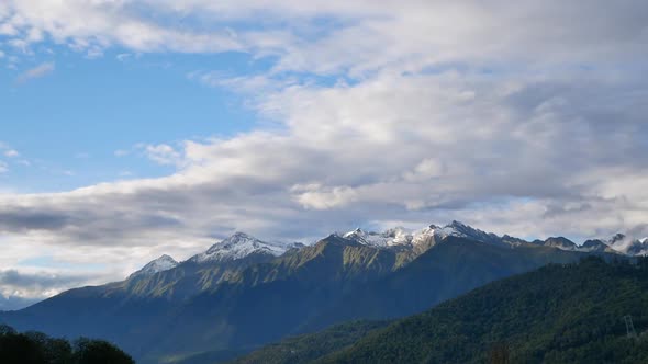 Clouds Over The Mountains