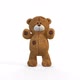 Teddy Bear Explains on White Background  - VideoHive Item for Sale