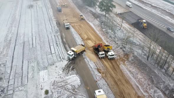 Construction of a New Paved Road