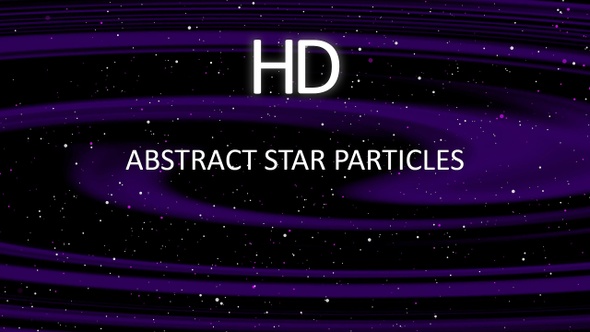 Abstract Starburst Particles