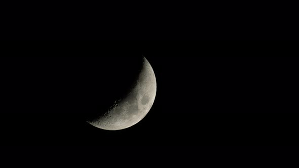 Moon  UHD Close-up. Planet Satellite.