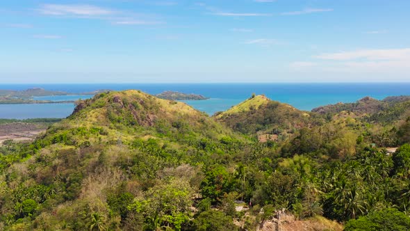 Mountains with Rainforest