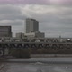 Cars moving on the Dorogomilovsky bridge in Moscow - VideoHive Item for Sale