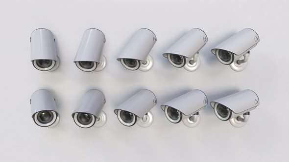 Surveillance Cameras Following the Same Object