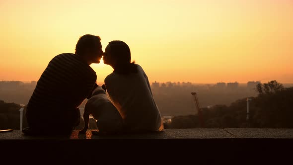 Man and Woman Showing Sympathy To Each Other