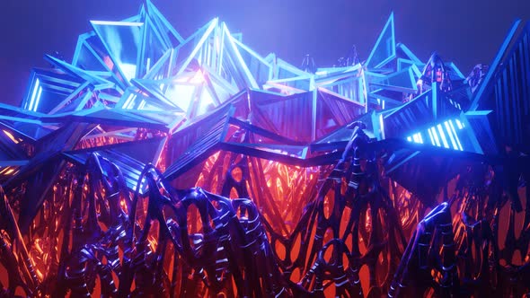 Low poly Background | Hi-tech background alt