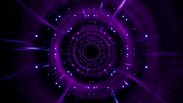 Glittering Purple Hole