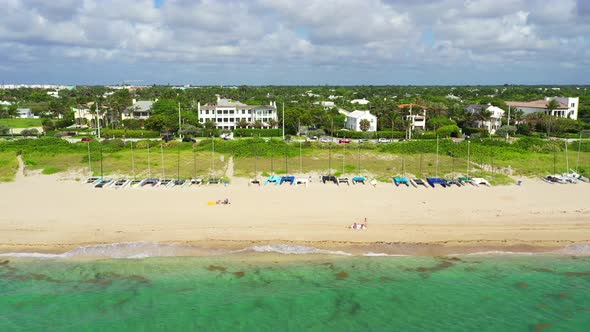 Beautiful Beach Scene Delray Beach Florida 2020 Summertime