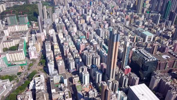 Residential district in Hong Kong