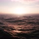 Aerial View Of Drone Flight Over Sea In Sunset - VideoHive Item for Sale