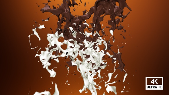 Chocolate & Milk Splash Collision